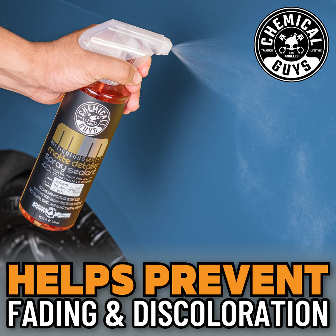 Chemical Guys Meticulous Matte Detailer and Spray Sealant - 16oz