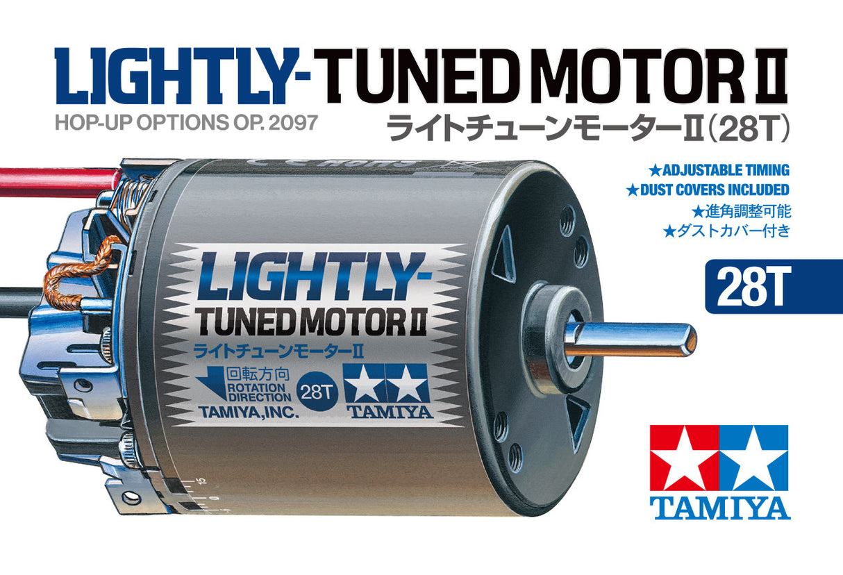 Tamiya RC Lightly-Tuned Motor II (28T) - Item #22097