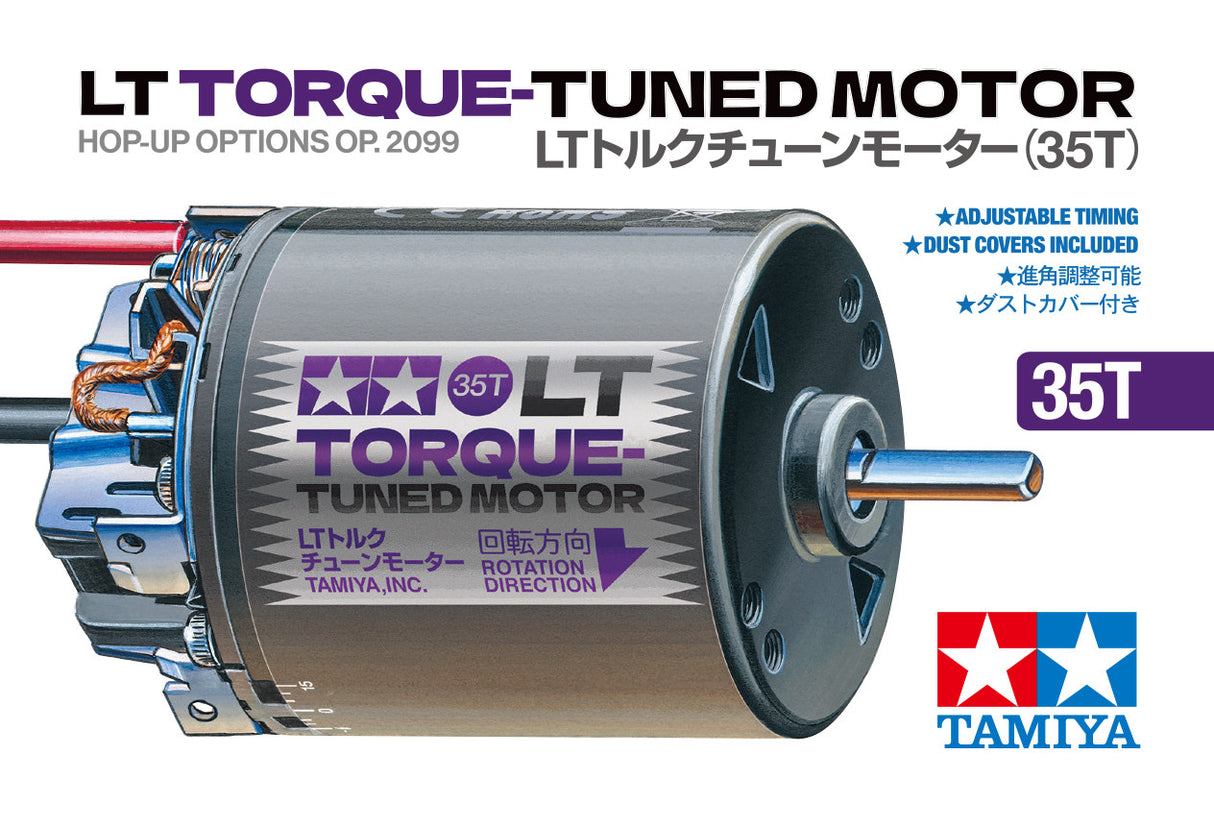 Tamiya RC LT Torque-Tuned Motor (35T) - Item #22099