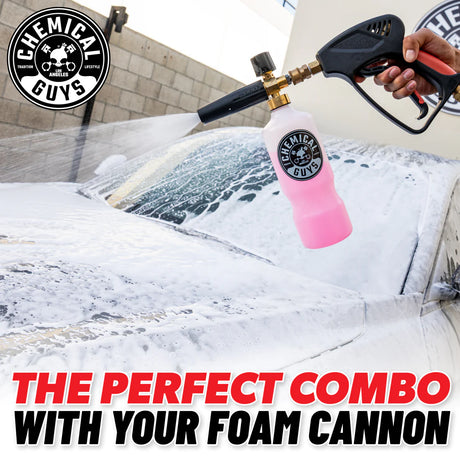 Chemical Guys TORQ Snubby Pressure Washer Gun - Foam Cannon Attachment