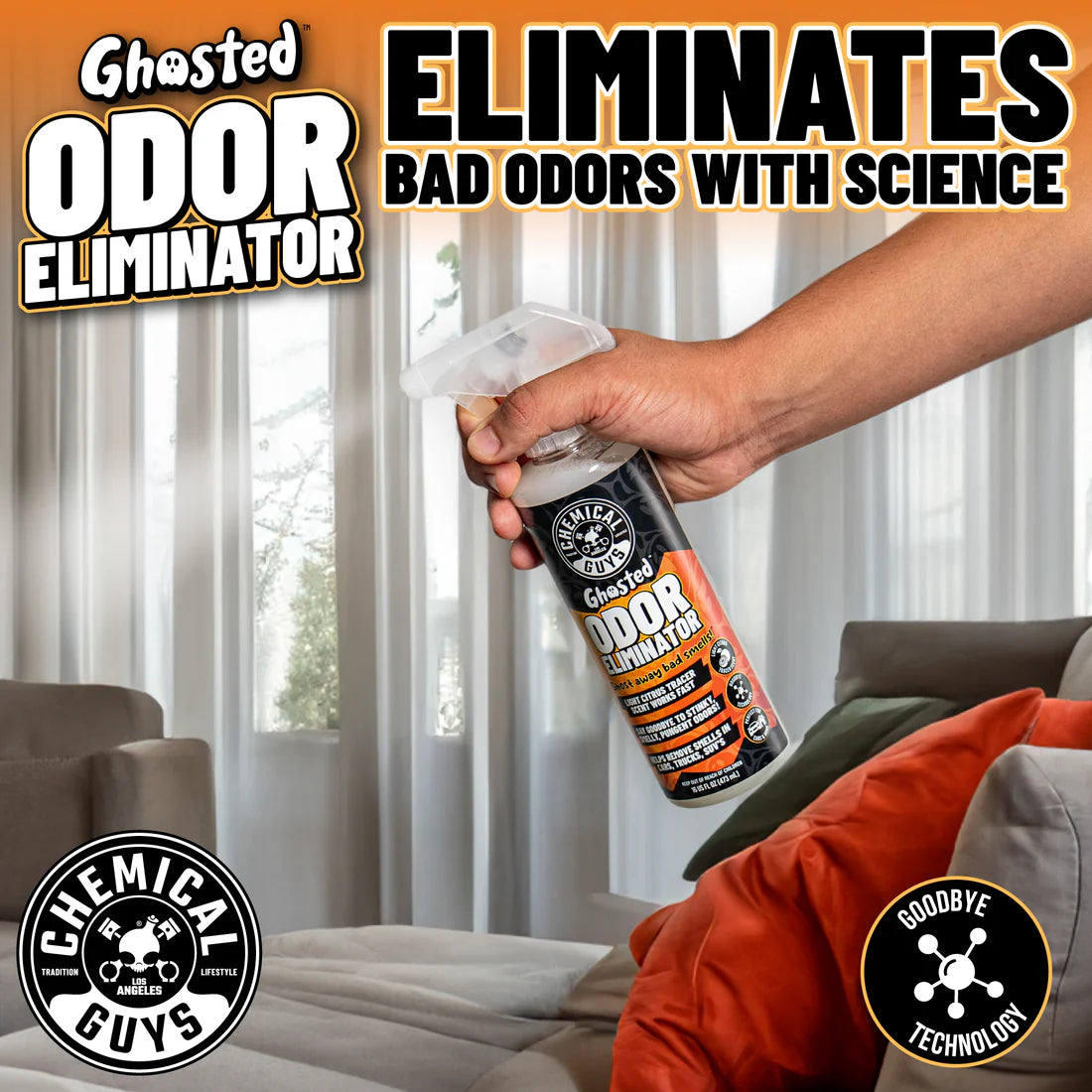 Chemical Guys Ghosted Odour Eliminator - 16oz