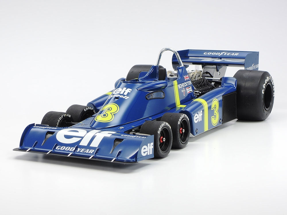Tamiya Tyrrell P34 Six Wheeler with Photo-Etched Parts 1/12 Plastic Model Kit - Item #12036