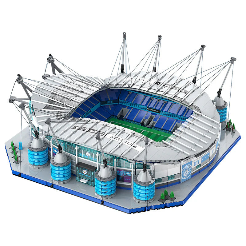 CaDA Manchester City Etihad Stadium - Official License - 4473 Pieces Brick Model Kit C66022W