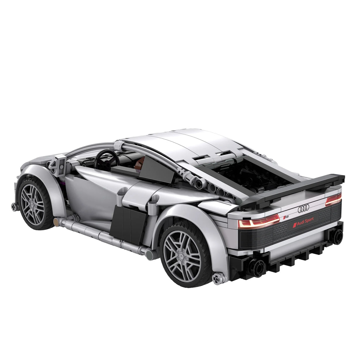 CaDA Audi R8 Coupe 1:14 536 Pieces Brick Model Kit C57012W