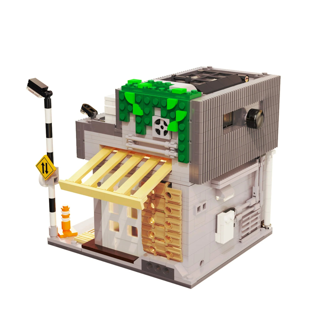 CaDA Japanese Summer Coffee House 1116 pcs Brick Model Kit C66007W