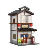 CaDA Japanese Corner Yakitori Izakaya Restaurant Bar 1195 pcs Brick Model Kit C66019W