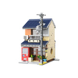 CaDA Japanese Kissaten Tea Shop 1200 pcs Brick Model Kit C66010W