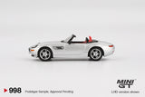 Mini GT BMW Z8 Silver LHD (Blister Packaging) 1:64 - MGT00998-BL