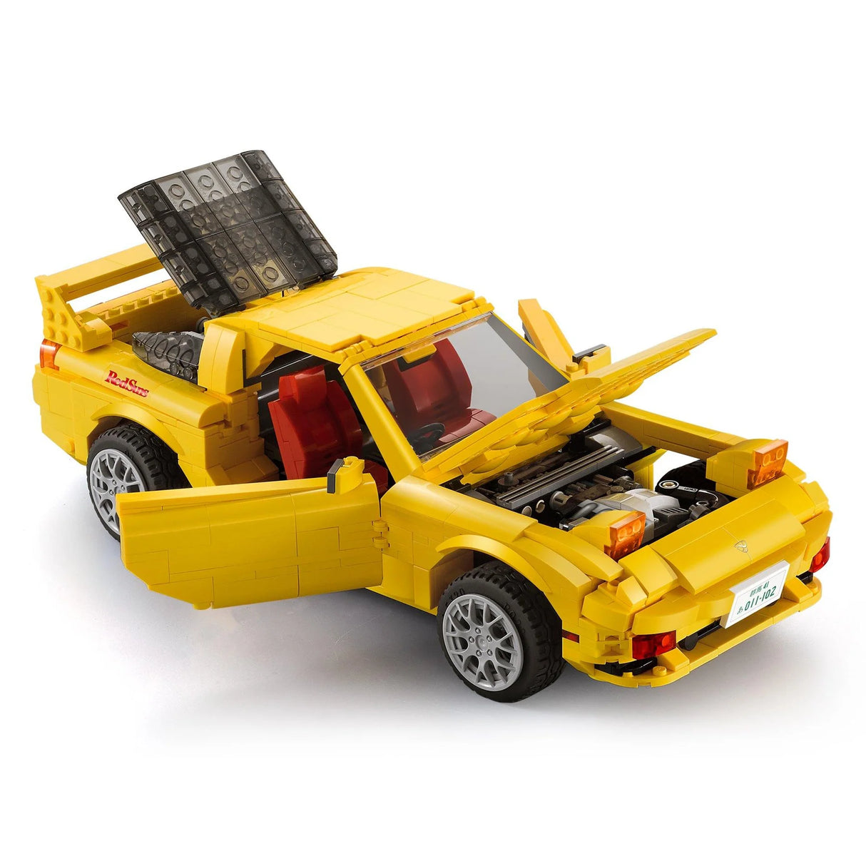 CaDA Keisuke Initial D Mazda RX-7 1:12 FD3S 1655 Pieces Brick Model Kit C61023W