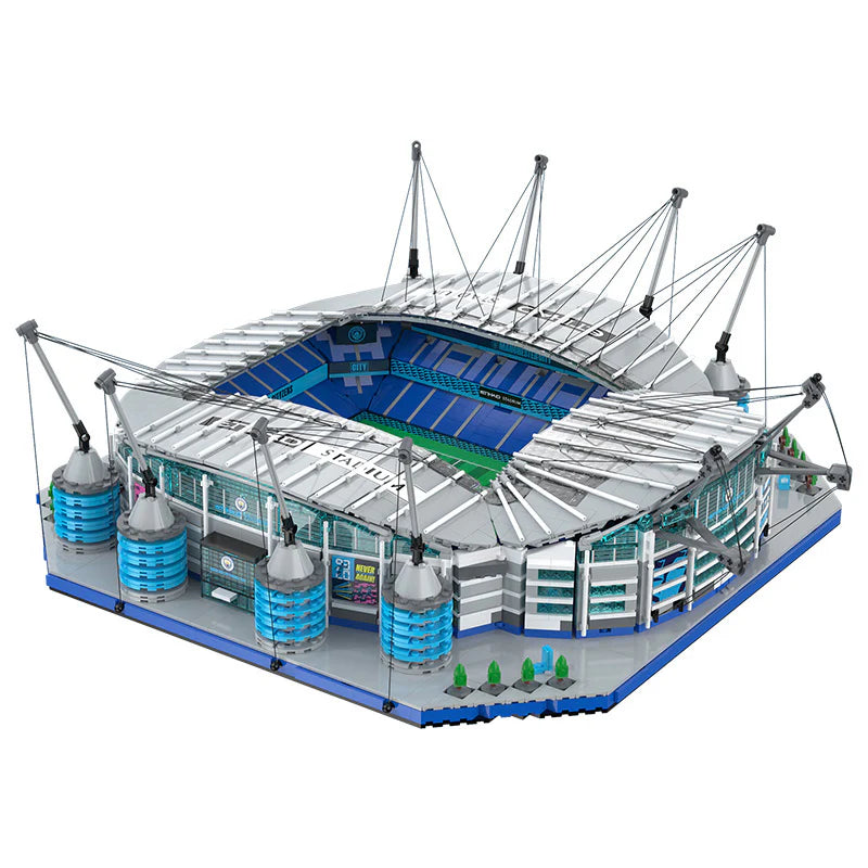 CaDA Manchester City Etihad Stadium - Official License - 4473 Pieces Brick Model Kit C66022W