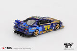 Mini GT Nissan LB-Super Silhouette S15 SILVIA #555 Team MINI GT Liberty Walk 2025 Formula Drift Halloween Special 1:64 - MGT01185-R