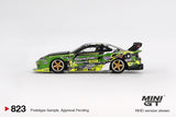 Mini GT Nissan LB-Super Silhouette S15 Silvia No.555 V2 2024 FO RHD 1:64 - MGT00823-R