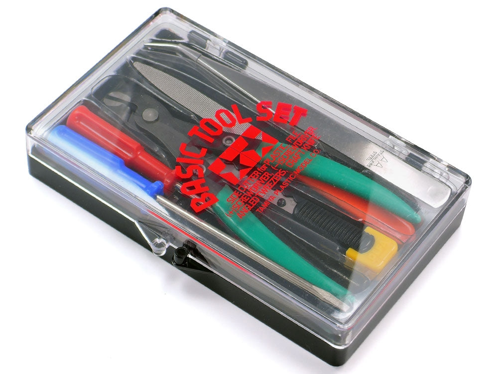 Tamiya Basic Tool Set - 6 Piece - Item #74016