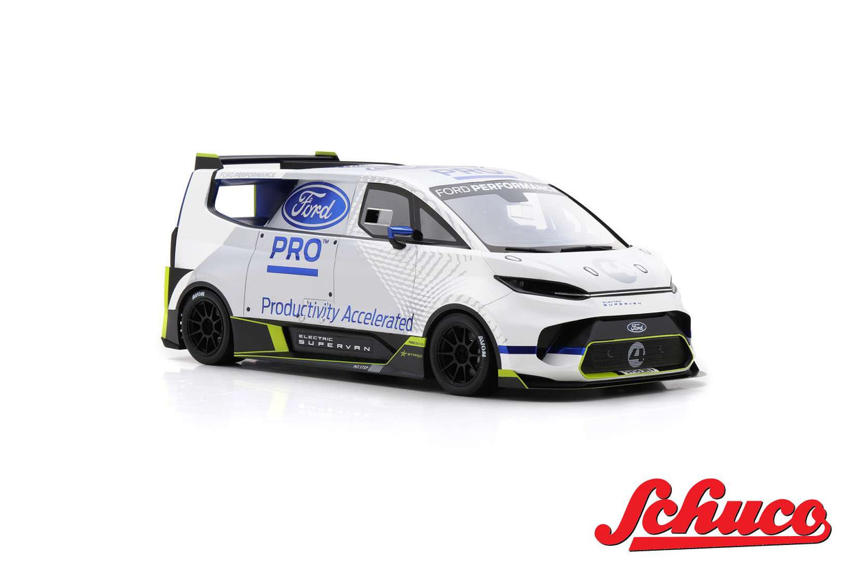 Schuco Ford Transit SuperVan 1 1971, SuperVan 4 2022 1:18 450066000, 450066300 - Twin Pack