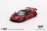 Mini GT McLaren 720S LB Works GEM Red RHD 1:64 - MGT00828-R