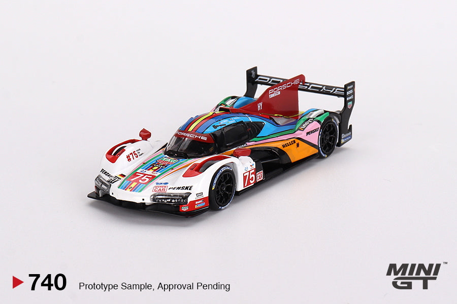 Mini GT Porsche 963 #75 Porsche Penske Motorsport 2023 24 Hrs of Le Mans - MGT00740