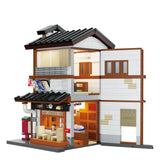 CaDA Japanese Corner Yakitori Izakaya Restaurant Bar 1195 pcs Brick Model Kit C66019W