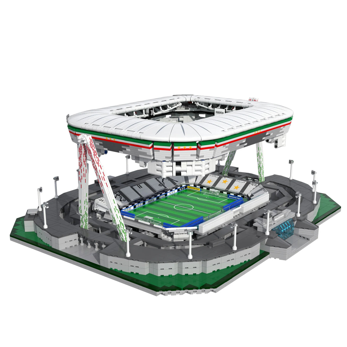 CaDA Juventus Allianz Stadium - Official License - 3638 Pieces Brick Model Kit C66021W