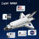 CaDA Master 1:80 NASA Space Shuttle Discovery 1827 Pieces Brick Model Kit C56052W