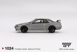 Mini GT Nissan Skyline GT-R (R32) (NISMO BNR32 CRS Version) Dark Metal Gray 1:64 - MGT01024-R