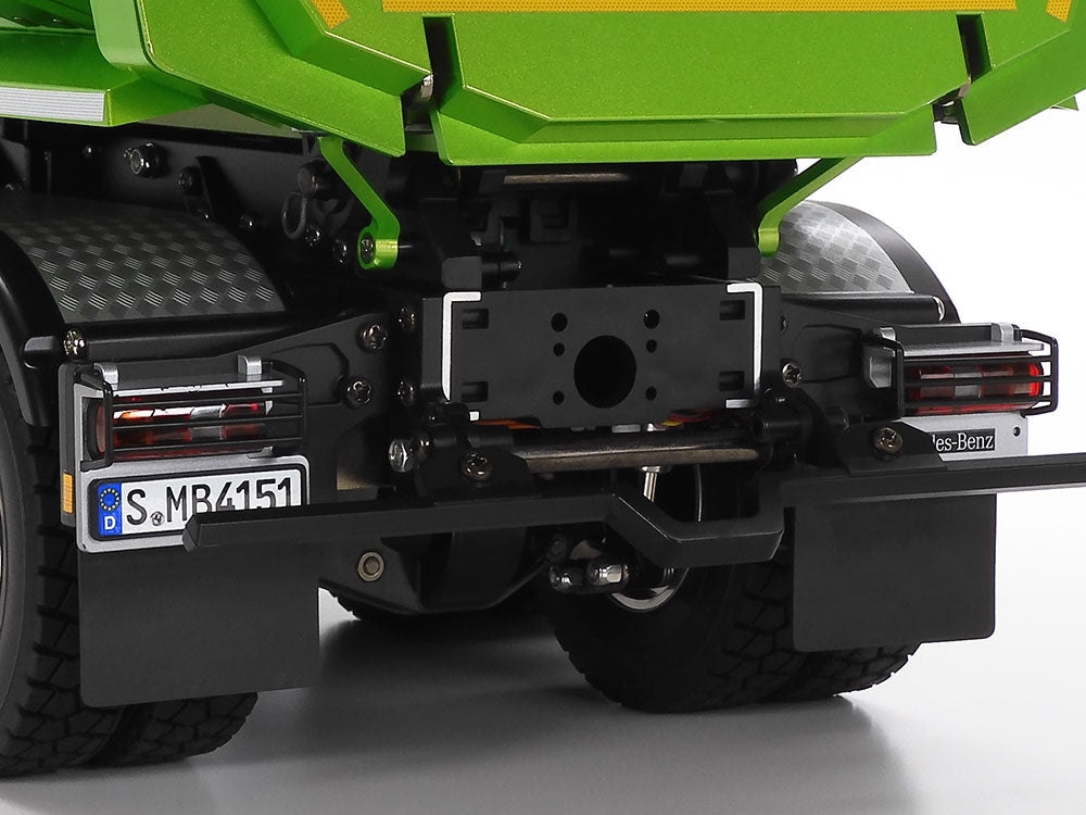 Tamiya RC Mercedes-Benz Arocs 8x4 Tipper Truck 4151 - Candy Green Edition - Item #47523