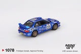 Mini GT Subaru Impreza WRC99 #23 2000 Acropolis Rally 1:64 - MGT01078-L