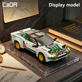 CaDA Lancia Stratos HF Gr.4 Car 1:20 278 Pieces Brick Model Kit - RC Control - C51066W