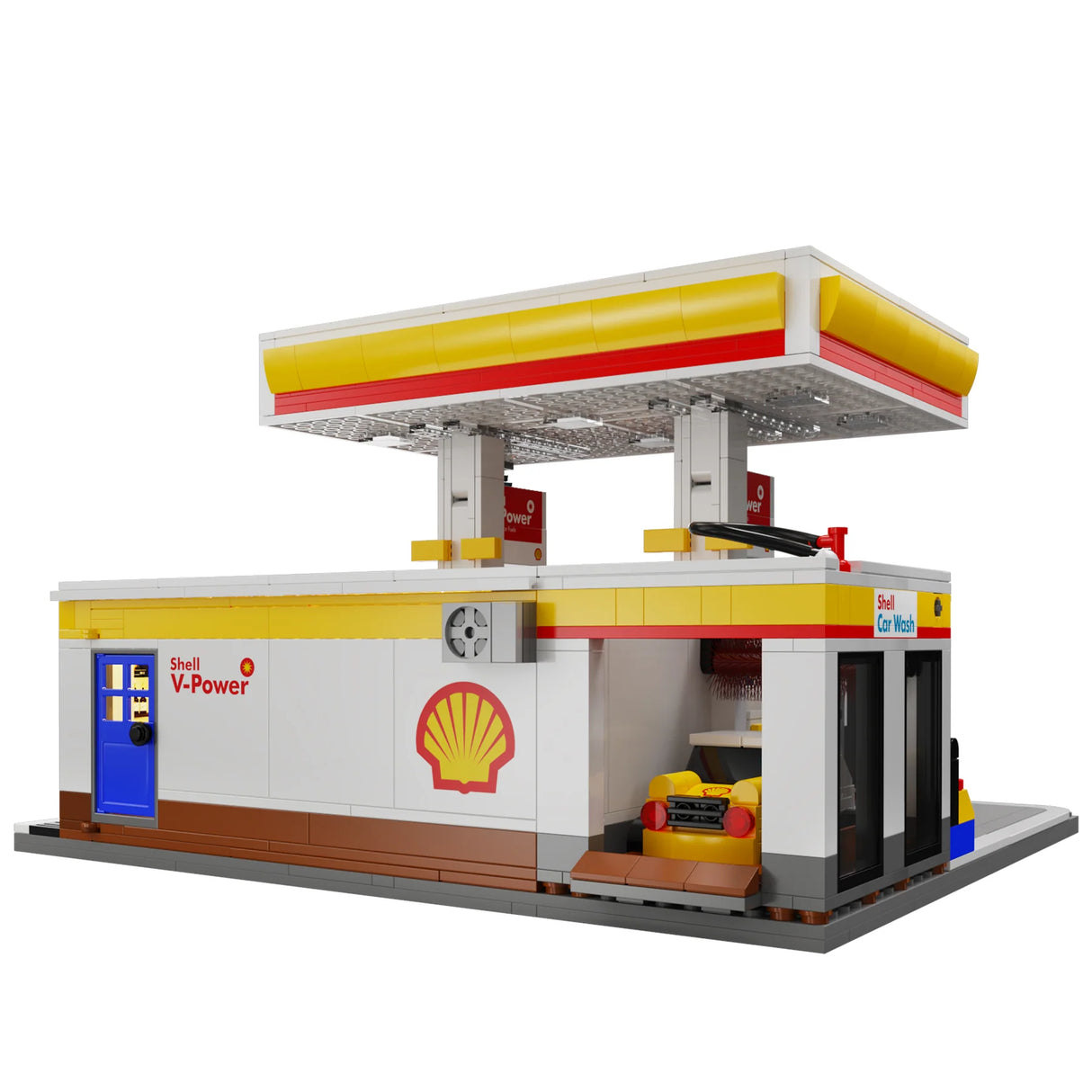 CaDA Shell Retail Station 1309 Pieces Brick Model Kit C66026W