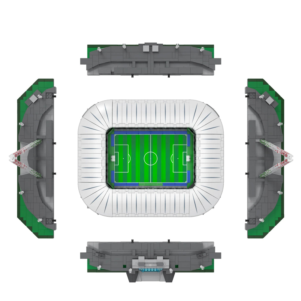 CaDA Juventus Allianz Stadium - Official License - 3638 Pieces Brick Model Kit C66021W