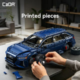 CaDA Master Audi RS6 Avant C8 (2019) 1:8 4663 Pieces Brick Model Kit C61515W