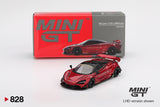 Mini GT McLaren 720S LB Works GEM Red RHD 1:64 - MGT00828-R