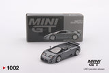 Mini GT Bugatti EB110 Super Sport Grigio Scuro LHD - MGT01002-L