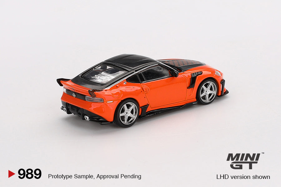 Mini GT Nissan Z VeilSide FFZ400 Orange RHD 1:64 - MGT00989-R