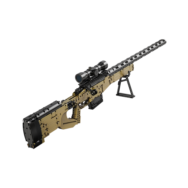 CaDA L96A1 Sniper Rifle 978 pcs Brick Model Gun Kit C81053W