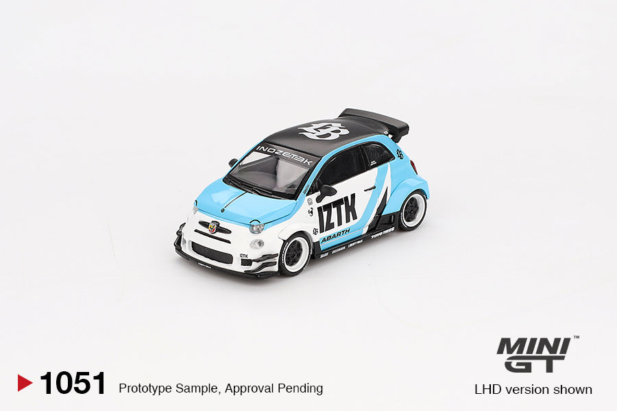 Mini GT Abarth 595 LB-Works X ABAS Works IZTK LHD 1:64 - MGT01051-L