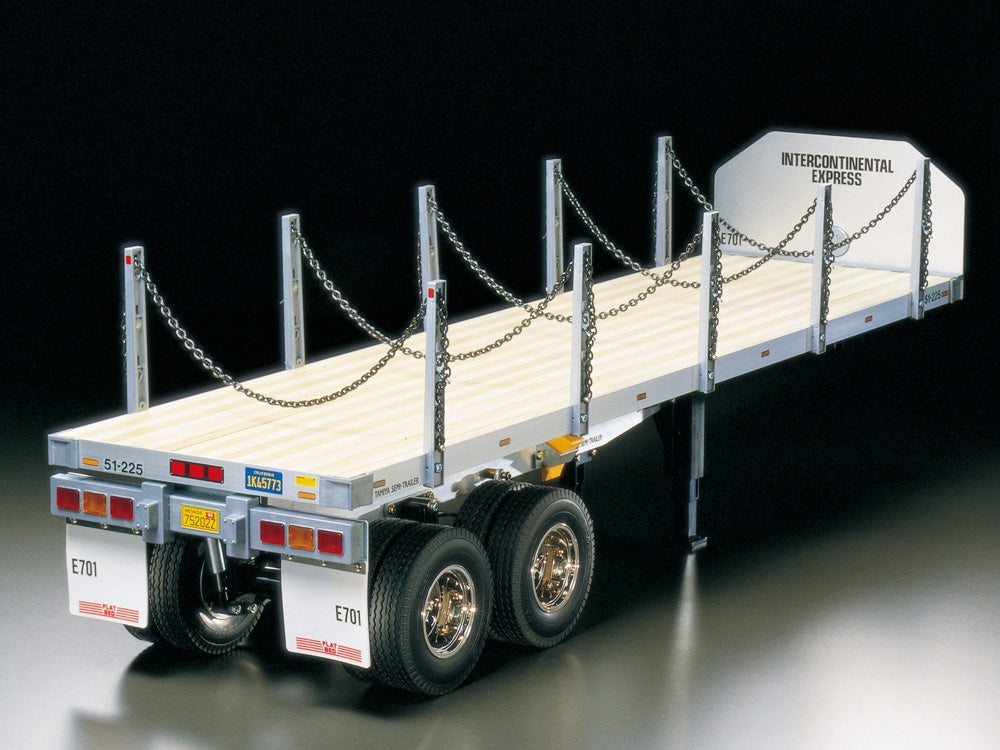 Tamiya RC Flatbed Semi-Trailer - Item #56306