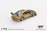 Mini GT Nissan Silvia (S15) Top Secret D1GP RHD (Blister Packaging) 1:64 - MGT00714-BL