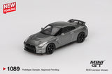 Mini GT Nissan GT-R Nismo 2013 Dark Metal Grey R35 CRS RHD 1:64 - MGT01089-R