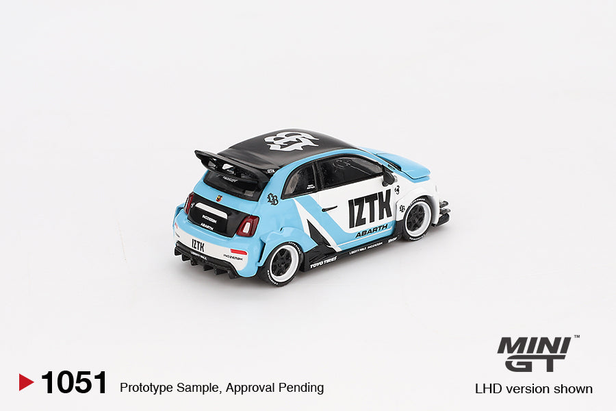 Mini GT Abarth 595 LB-Works X ABAS Works IZTK LHD 1:64 - MGT01051-L