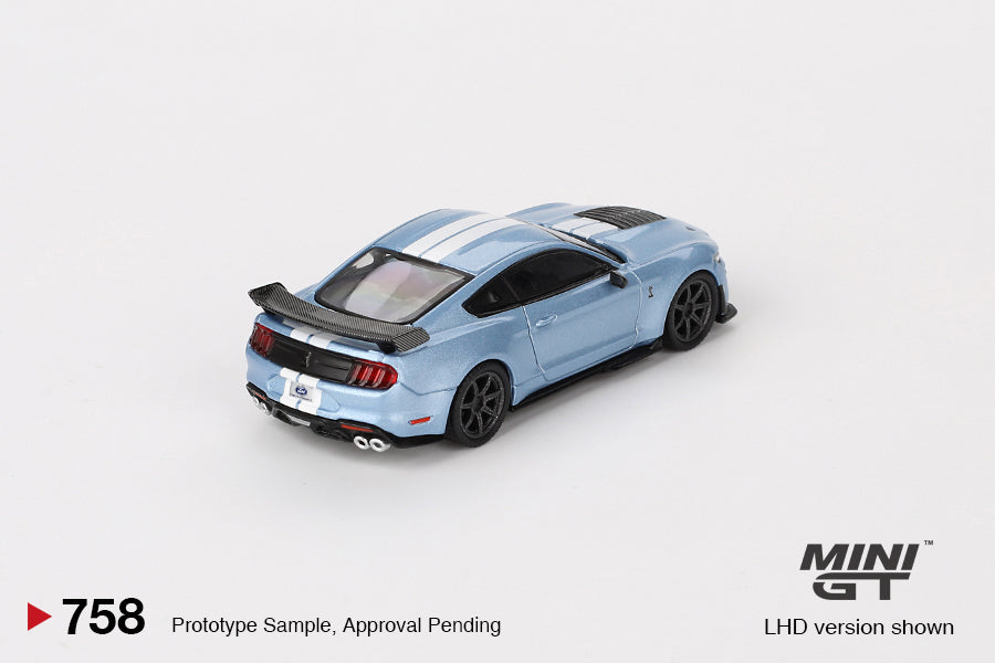 Mini GT Ford Mustang Shelby GT500 Heritage Edition RHD 1:64 - MGT00758-R