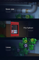 CaDA Japanese Style Canteen 861 pcs Brick Model Kit C66014W