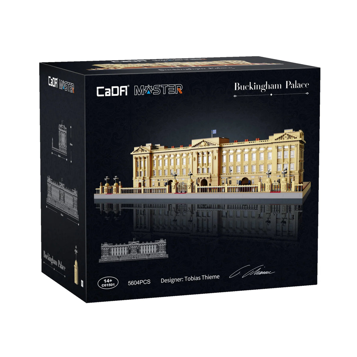 CaDA Buckingham Palace 5604 Pieces Brick Model Kit C61501W