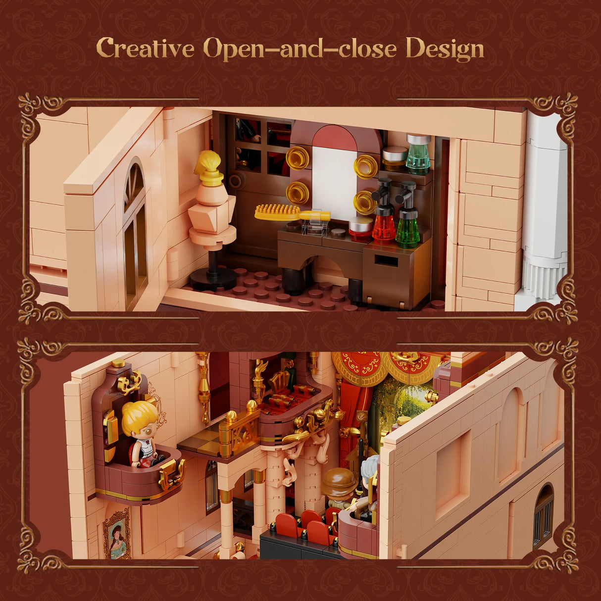 Pantasy The Opera Building 3518 pcs Brick Model Kit 85019