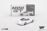 Mini GT Lamborghini Countach 25th Anniversary White LHD 1:64 - MGT01134-L