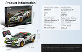 CaDA Lancia Stratos HF Gr.4 Car 1:20 278 Pieces Brick Model Kit - RC Control - C51066W