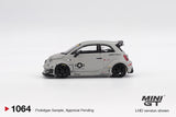 Mini GT Abarth 595 LB-Works X ABAS Works Fighters LHD 1:64 - MGT01064-L