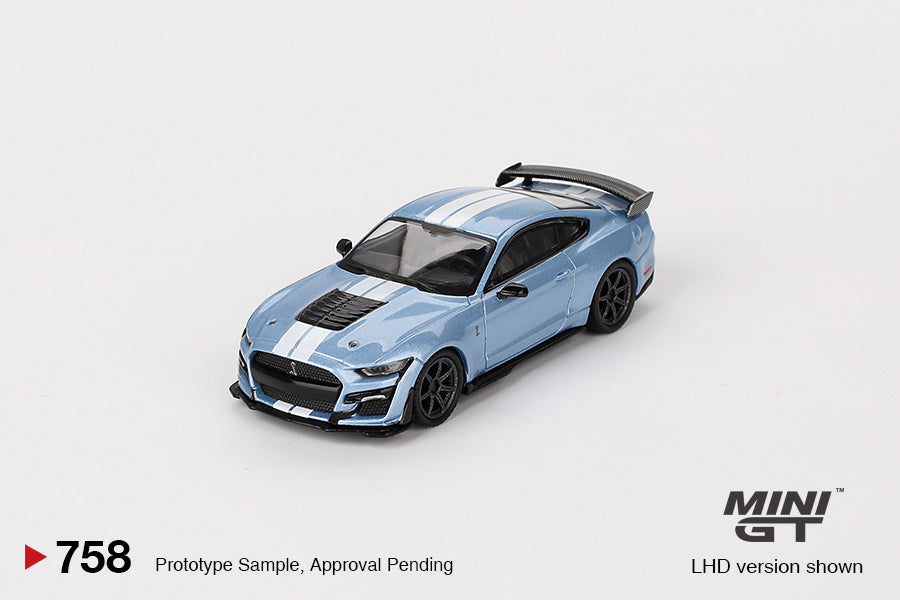 Mini GT Ford Mustang Shelby GT500 Heritage Edition RHD 1:64 - MGT00758-R