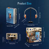 Pantasy Retro Tape Cassette Player 569 pcs Brick Model Kit 85039