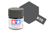 Tamiya Acrylic Mini X-10 Gun Metal Paint 10ml - Item #81510