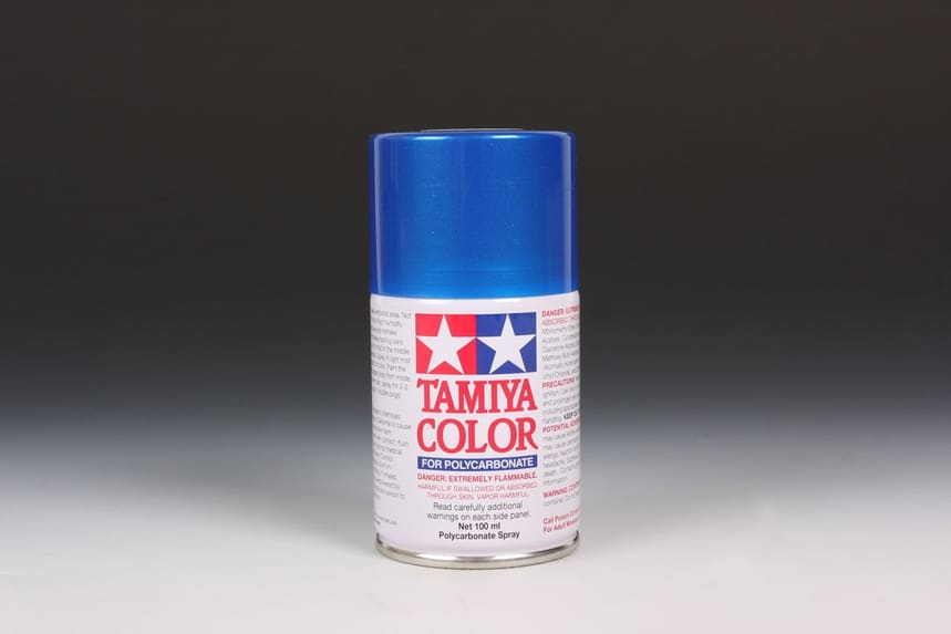 Tamiya PS-16 Metallic Blue Paint 100ml Spray Can - Item #86016